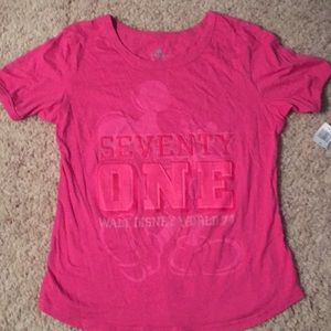 Mickey Mouse pink girls shirt from Disney parks